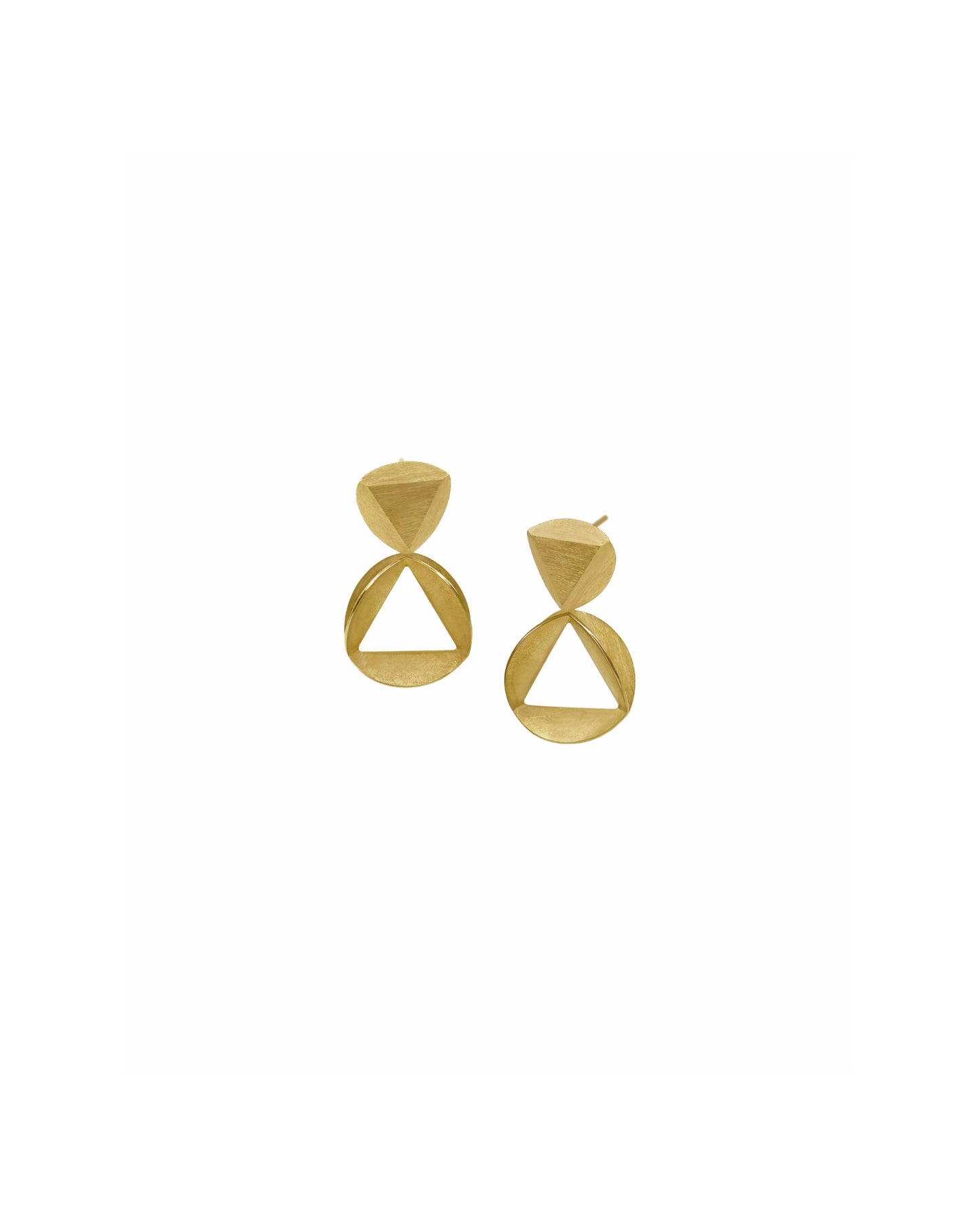 Inverted Triangle Earrings