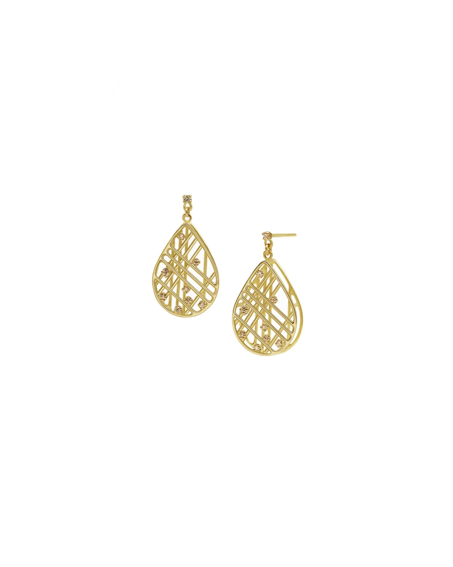 Cascaded Drop Earrings