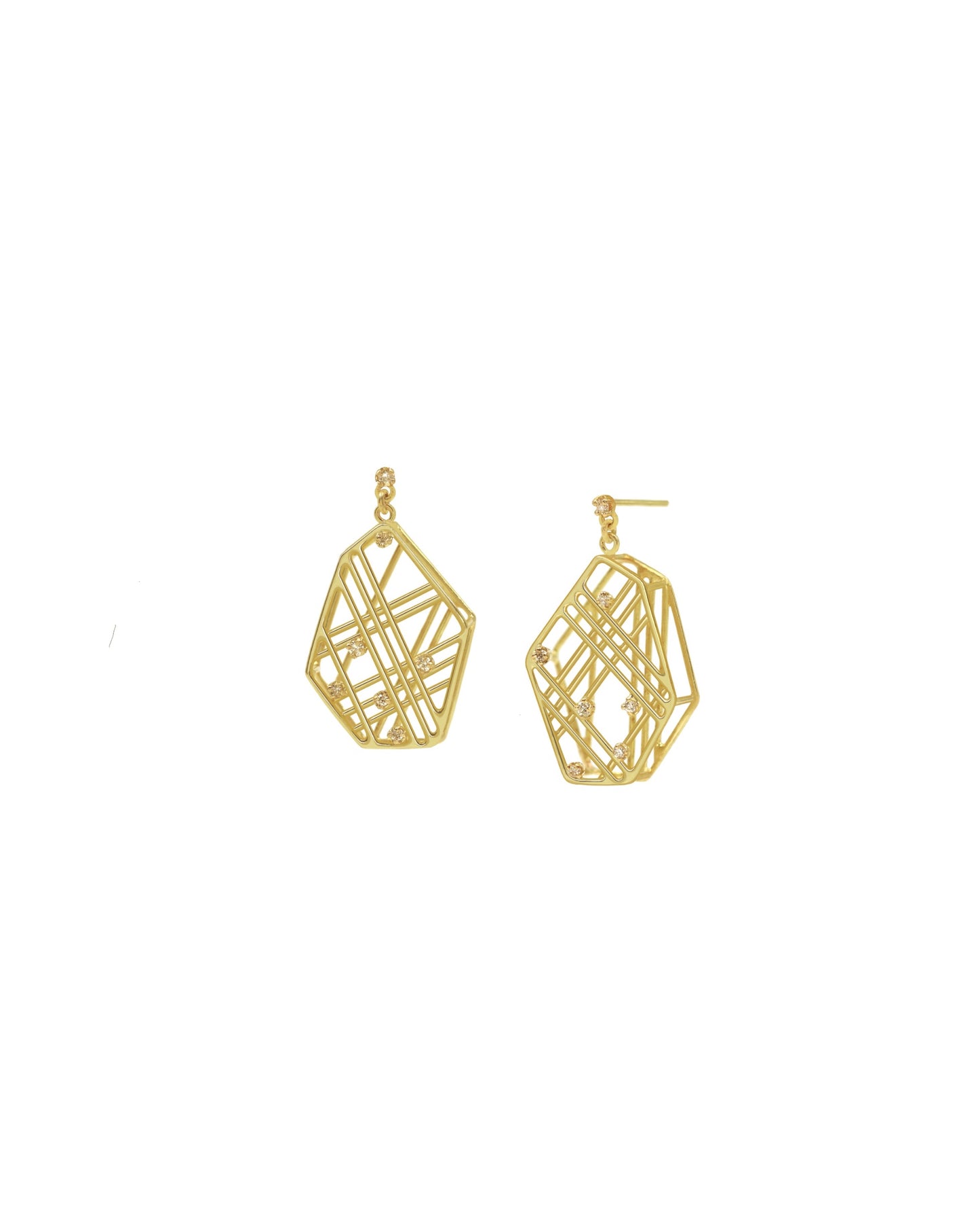 Cascaded Iso Earrings