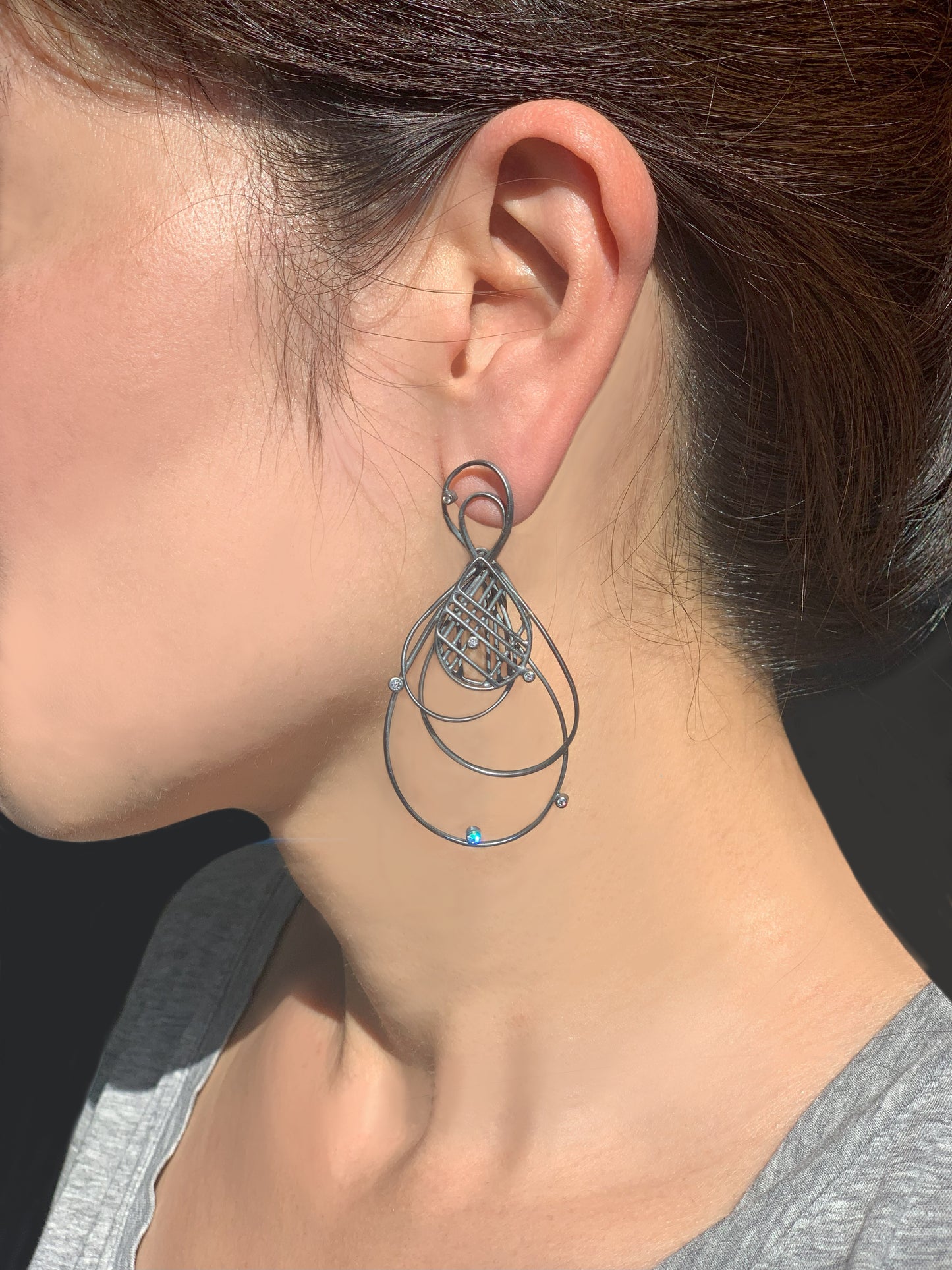 "Dewlace" Earrings